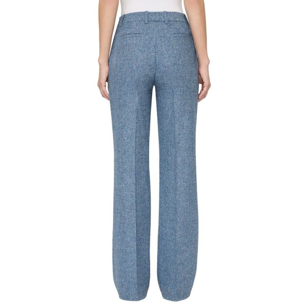 Lafayette 148 New York Womens Gates Wool & Silk-Blend Pant - Picture 2 of 3